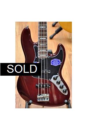 Fender American Deluxe Jazz Bass Wine Red Fender American Deluxe Jazz Bass Wine Red